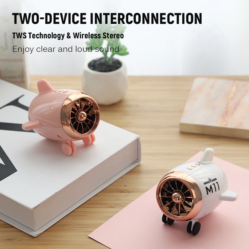 Mini Portable Wireless Speaker For Home Outdoor travel Dark Blue - Image 3