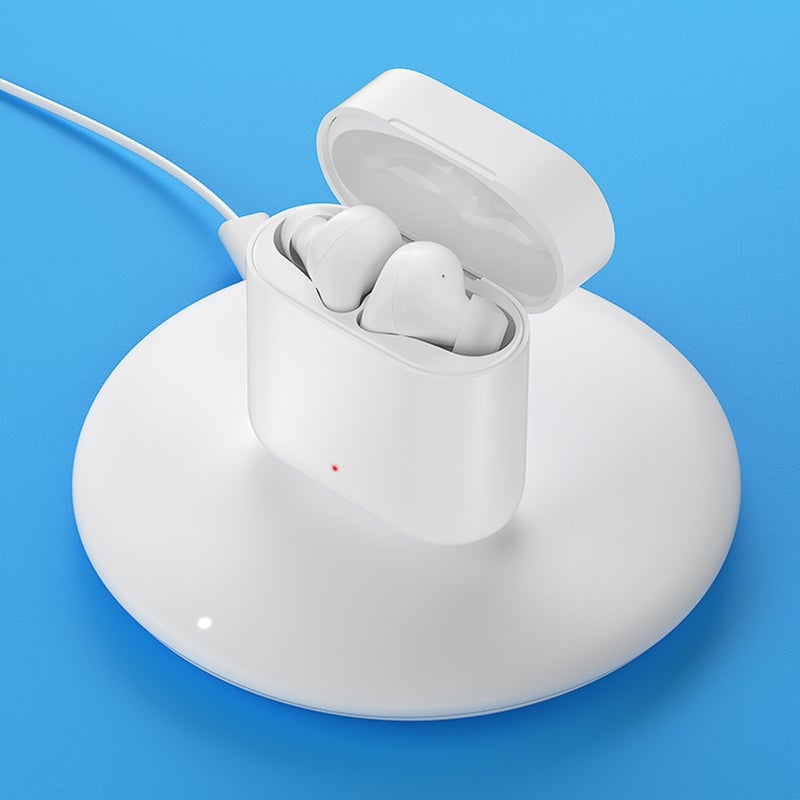 Haylou TWS Bluetooth Waterproof In-Ear Earphones White - Image 5