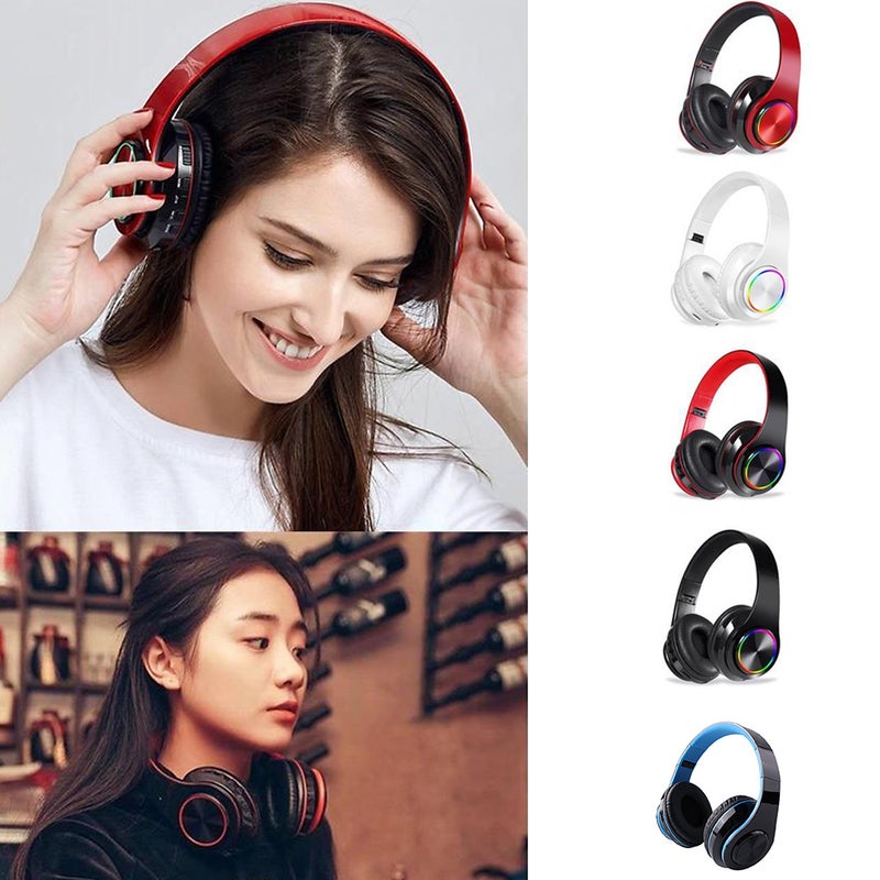 Luminous Bluetooth Wireless Gaming Over-Ear Headset - Image 2