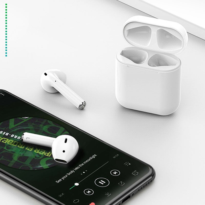 Generic - TWS Bluetooth Wireless Sports Business Earbuds Green - Image 1