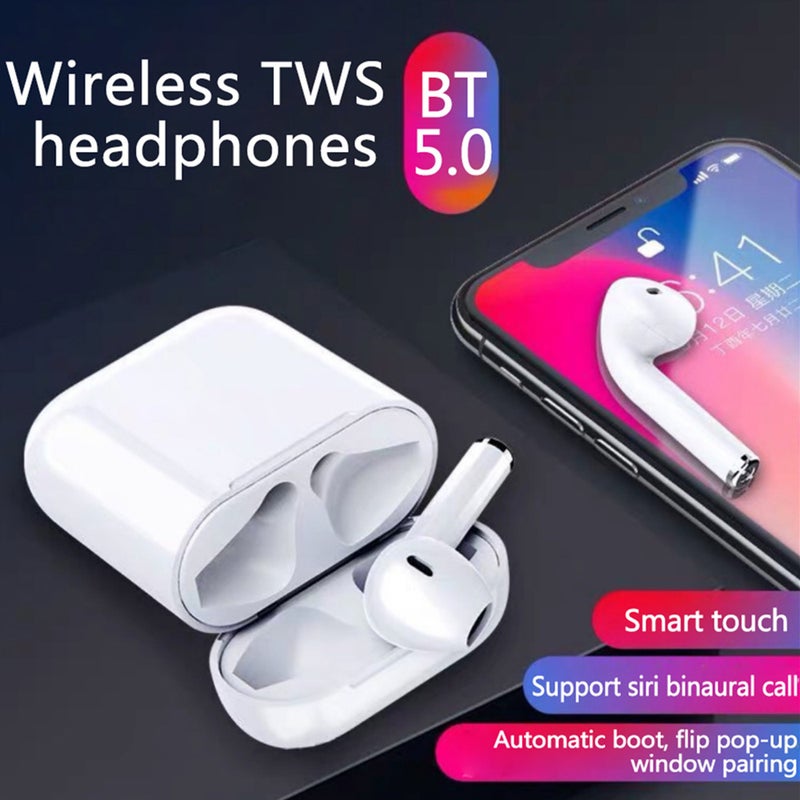 Generic - TWS Bluetooth Wireless Sports Business Earbuds Green - Image 1
