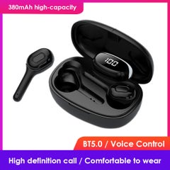 TWS Wireless Earbuds Mini In-Ear Stereo Bluetooth Earphone Black