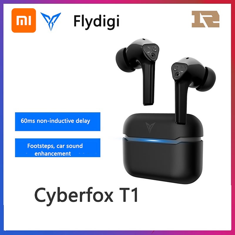 Generic - TWS Wireless Stereo Waterproof Bluetooth Earphones Black - Image 1
