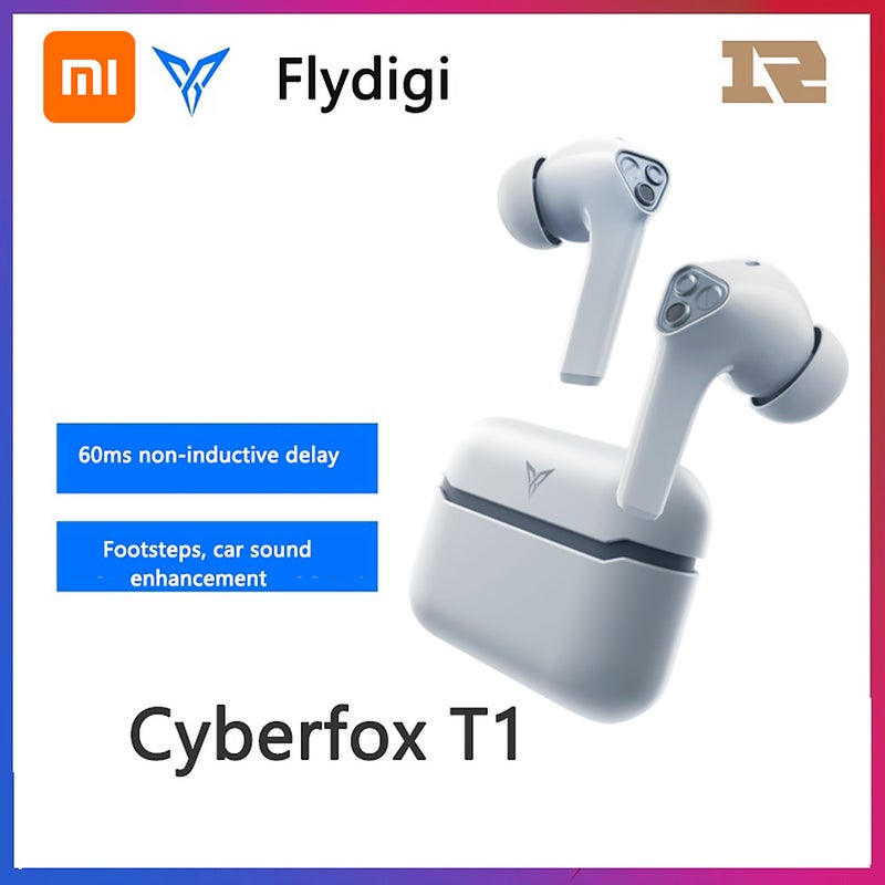 Generic - TWS Wireless Stereo Waterproof Bluetooth Earbuds White - Image 1