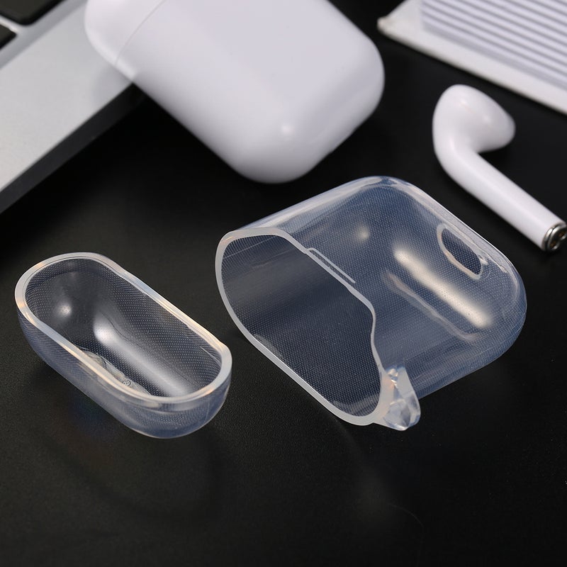 Generic - Headphones Protective Case For AirPods Clear - Image 1