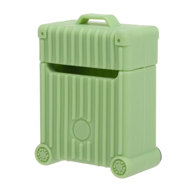 Generic - Earphone Case For AirPods With Finger Ring Strap Green - Image 1