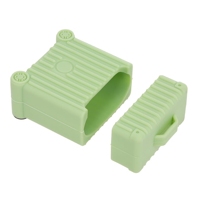Generic - Earphone Case For AirPods With Finger Ring Strap Green - Image 1