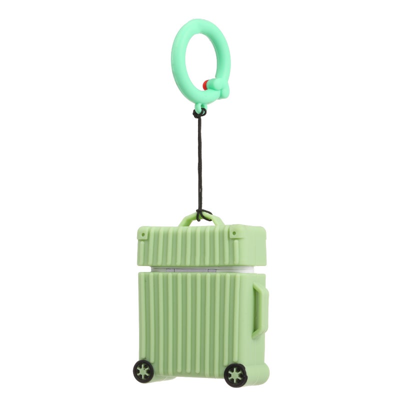 Generic - Earphone Case For AirPods With Finger Ring Strap Green - Image 1