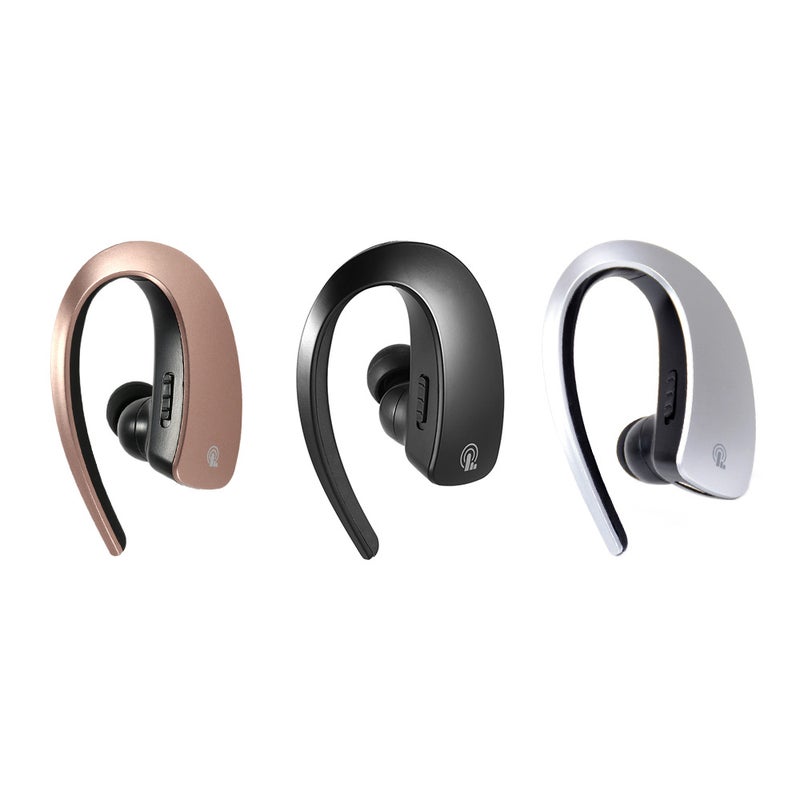 Generic Stereo Hands-Free Bluetooth Earphones Black  - Image 2