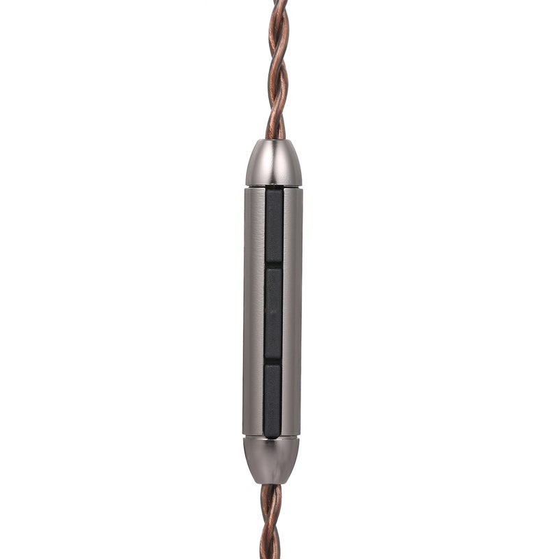 Connector Replacement Wired Earphones Detachable Cord Brown - Image 2