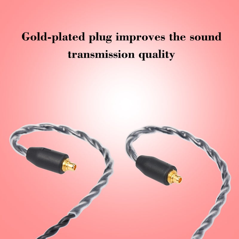 Replacement Connector Headphone Cable Black - Image 4