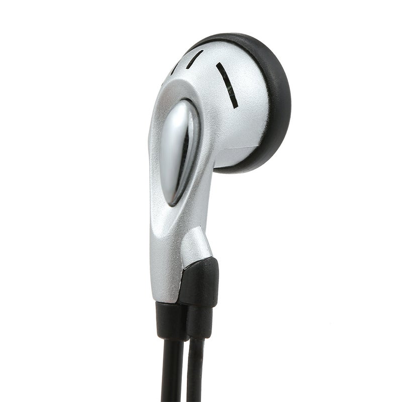 Motorcycle Helmet 2 Way Intercom Headphones With Mic Black