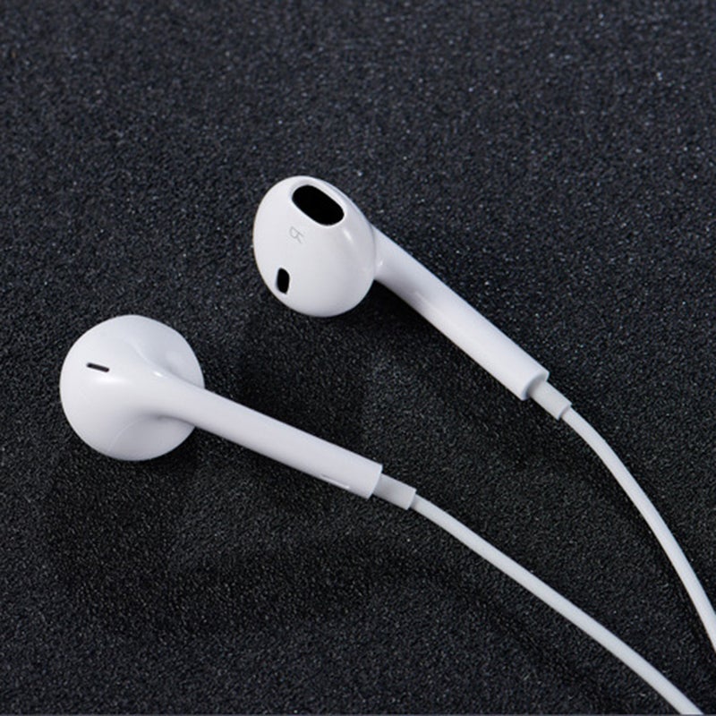 Wired Stereo Sports Bluetooth Earphones White  - Image 3