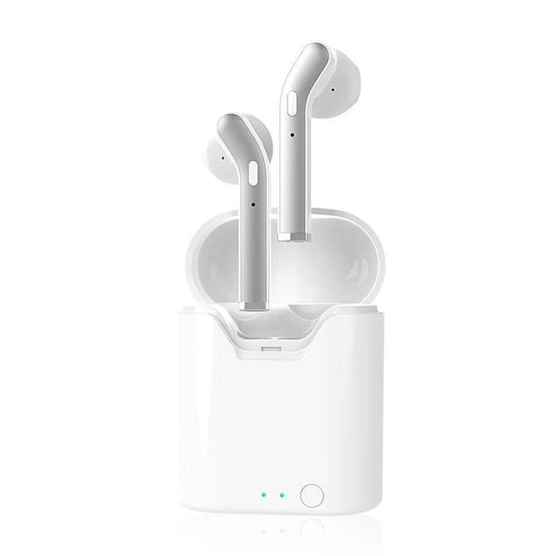Generic - TWS Wireless Invisible Touch Bluetooth Headphones White - Image 1
