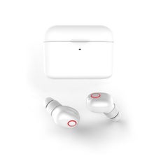 TWS In-Ear T13 Wireless Bluetooth Noise Cancelling Earbuds With Mic White