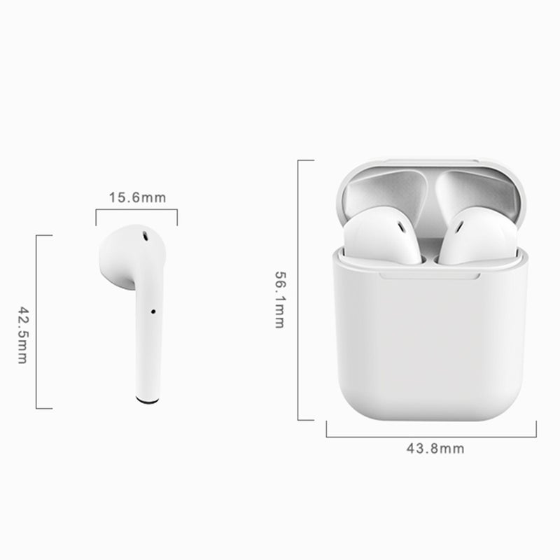 Generic - TWS Wireless Stereo HD Mini Smart Bluetooth Headphones Blue - Image 1