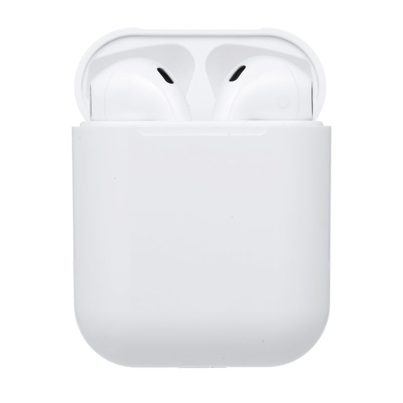 Generic - i12 In-Ear TWS Wireless Bluetooth Stereo Earbuds With Mic White - Image 1