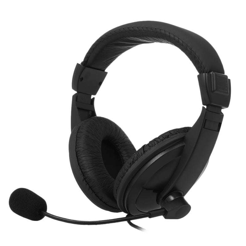 PTT VOX Over-Ear Walkie Talkie Noise Reduction Two Pin K Plug Headset With Mic Black  - Image 3