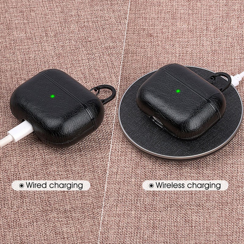 Generic - Protective Case For AirPods Black - Image 1