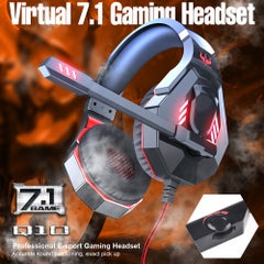 OVLENG Q10 USB Wired Gaming Over-Ear Headset With Microphone  - Image 4