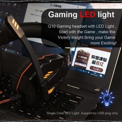 OVLENG Q10 USB Wired Gaming Over-Ear Headset With Microphone  - Image 3