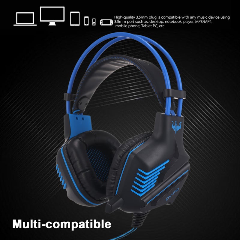 P10 Stereo Wired Gaming Over-Ear Headset With Microphone