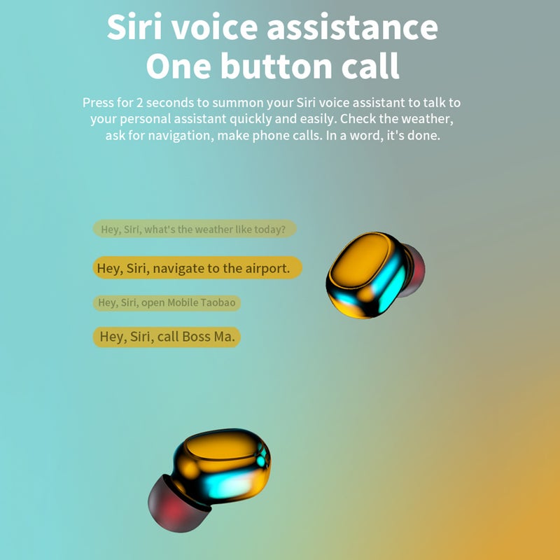 دوكولر سماعة أذن G6S داخلية لاسلكية بشاشة LED رقمية ومزودة بخاصية البلوتوث أبيض - Image 5