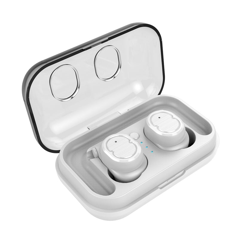 Generic - TWS-8 Wireless In-Ear Earbuds With Charging Case White - Image 1
