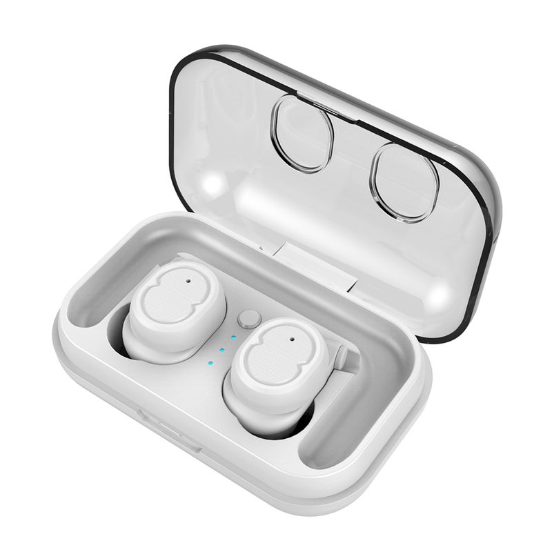 Generic - TWS-8 Wireless In-Ear Earbuds With Charging Case White - Image 1
