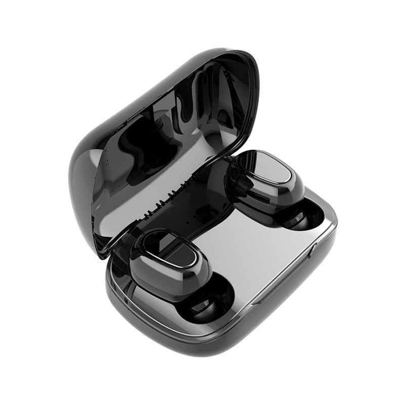 Generic - L22 TWS Wireless In-Ear Earbuds With Charging Case Black - Image 1