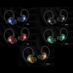 AK6 Universal HiFi Sport Headphones In-Ear With Microphone Black - v1601481951/N40669615A_5