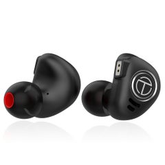 TRN V90 In-Ear HiFi Sports Earphones Earplug Headset Black  - Image 4