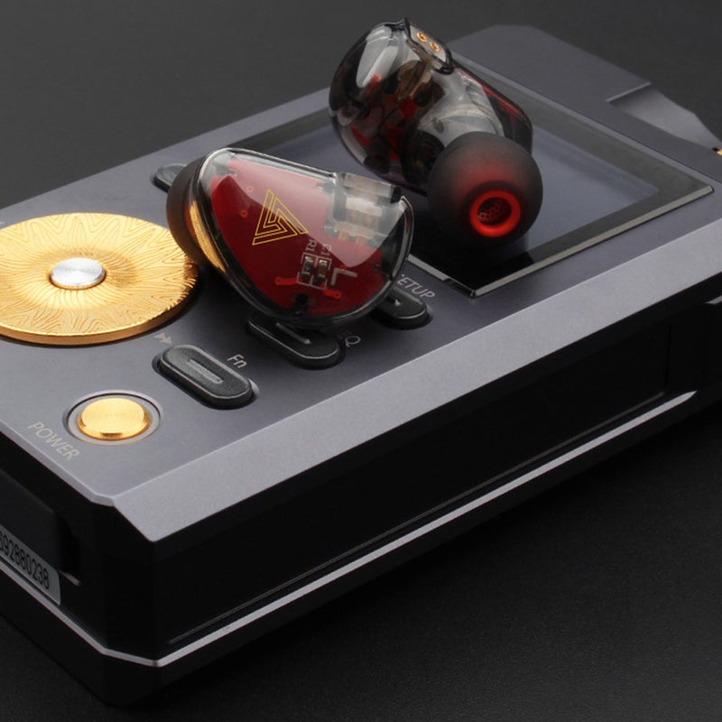 QKZ VK5 Balanced 4DD Dynamic HiFi Mega Bass In-Ear Earphones With HD Microphone Red  - Image 4