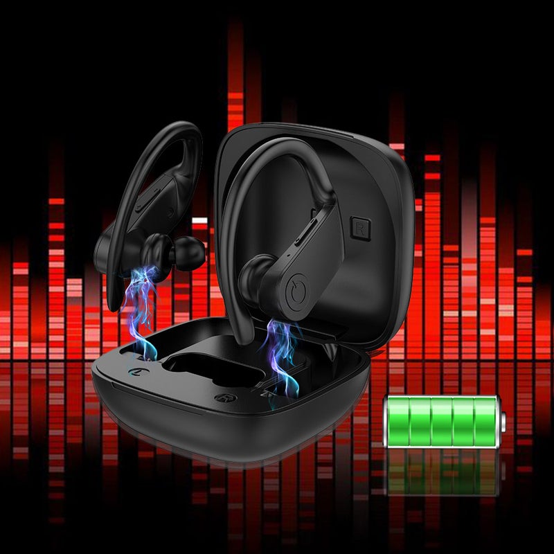 Generic - B11 TWS Wireless Stereo In-Ear Earphones Black - Image 1