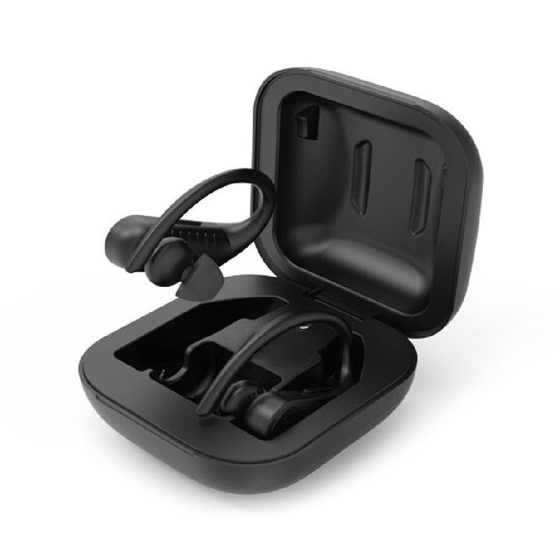 Generic - B1 TWS True Wireless Waterproof with Dual Microphone In-Ear Earphones Black - Image 1