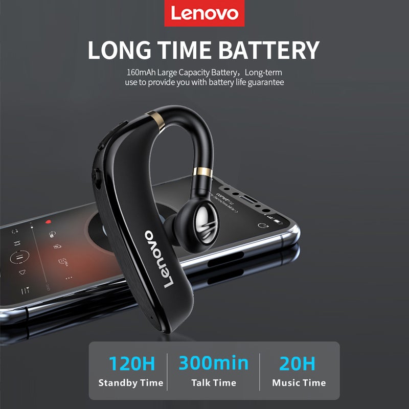 Lenovo Wireless In-Ear Earphones For Meeting/Driving Black  - Image 5
