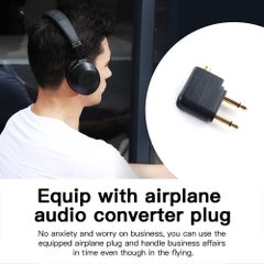 Bluedio H2 Wireless On-Ear Headphones with Touch Control Face Recognition Support Micro SD Card Black  - Image 3