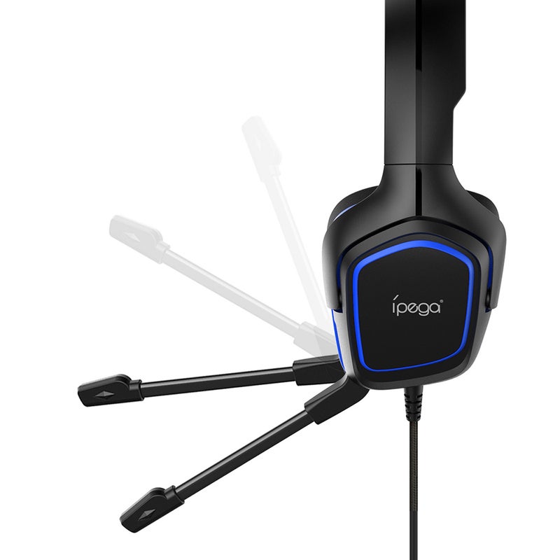 Ipega Wired Gaming Over-Ear Headset with High Sensitive Mic For PS4/PS5/XOne/XSeries/NSwitch/PC  - Image 2