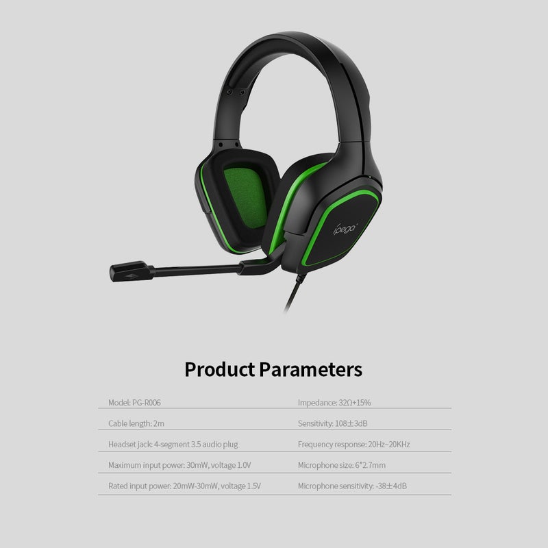 Ipega Wired Gaming Over-Ear Headset with High Sensitive Mic For PS4/PS5/XOne/XSeries/NSwitch/PC  - Image 4