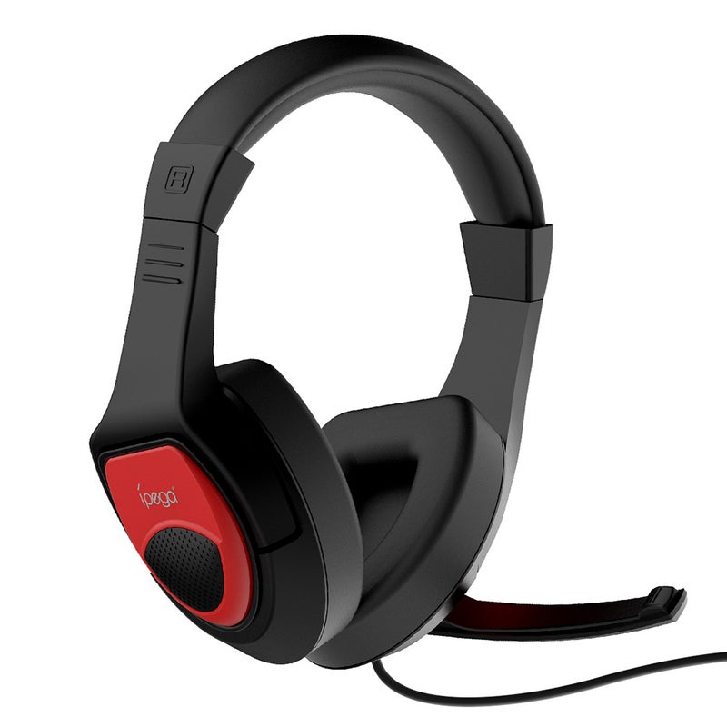 Ipega Wired Gaming Wired Over-Ear Headphones With Switch Audio ConverterFor PS4 /PS5 /XOne /XSeries /Nswitch /PC/Cellphone - Image 1