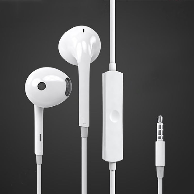 OPPO Wired In-Ear Earphones For OPPO R17 Reno R15 R11 White - Image 3