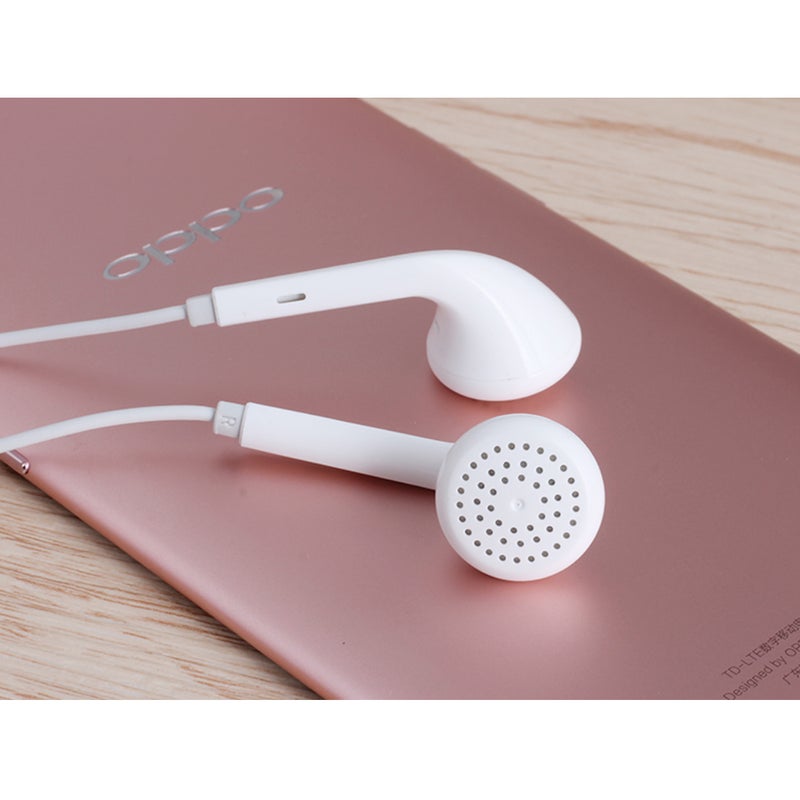 OPPO Wired In-Ear Earphones For OPPO R17 R15 R11 R11 R9 White - Image 2