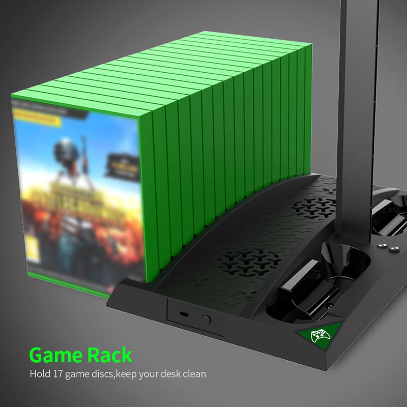 أبيجا IPEGA Game Vertical Stand Headphone Holder Charging Base For Xbox One/Xbox One X/Xbox One S - wireless  - Image 4
