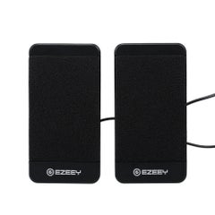 Generic 600.0 mAh USB Wired S4 Mini Desktop Computer Speaker Black  - Image 5