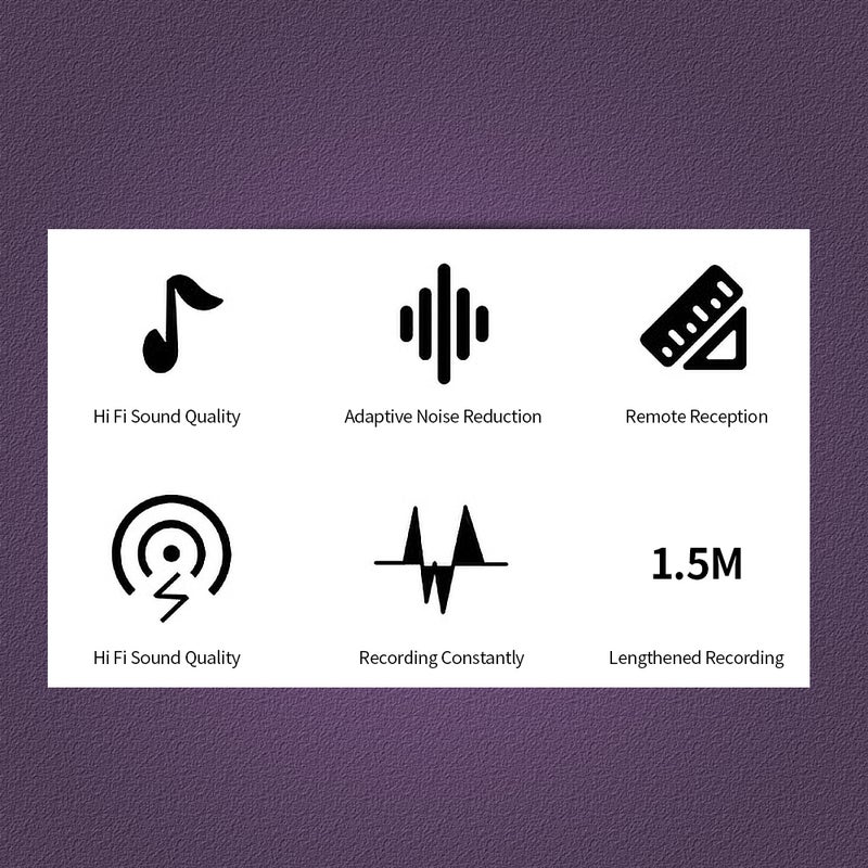 JH-042 Type-C Lavalier Omni Directional Condenser Microphone Superb Sound For Audio And Video Recording Black - Image 4