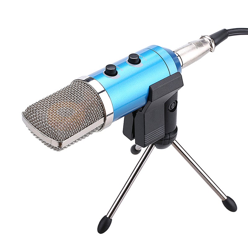 Professional Studio USB Condenser Microphone With Cardioid Studio Recording Mic / Blue / blue / input_devices / microphones Blue - Image 1