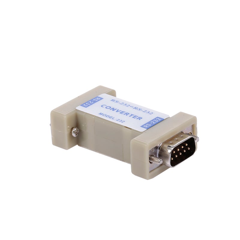 RS232 to RS232 Photoelectric Isolator Converter Lightning Arrester White  - Image 1