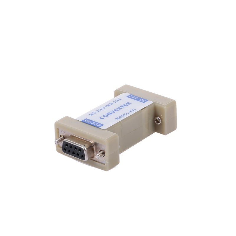 RS232 to RS232 Photoelectric Isolator Converter Lightning Arrester White  - Image 2