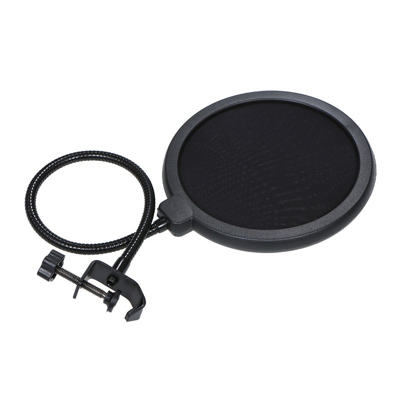 Generic - Mic Shield Microphone Pop Filter 818-LU Black - Image 1