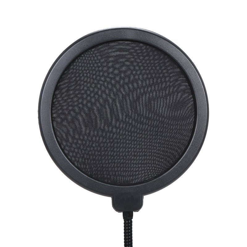 Generic - Mic Shield Microphone Pop Filter 818-LU Black - Image 1